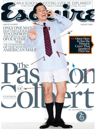 Portada de 'Esquire' de agosto de 2008