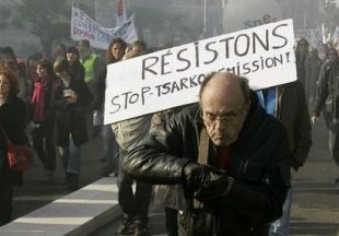 Manifestación en Niza