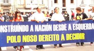 Manifestación da FPG no Día da Patria de 2006