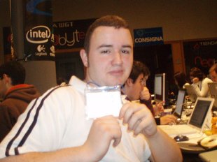 Andr&eacute;s Milleiro, en XuventudeGalizaNet2007