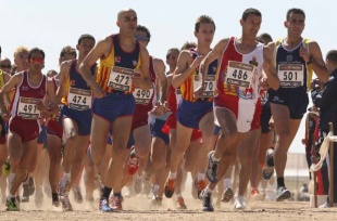 Saída do absoluto masculino de cross