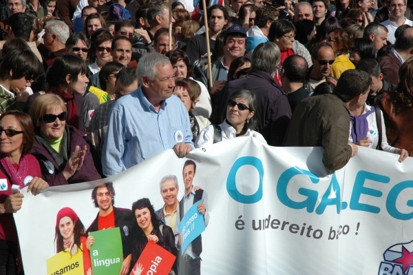 Manifestación Queremos Galego