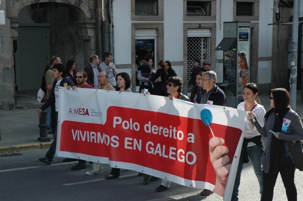 Manifestación Queremos Galego