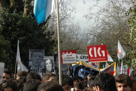 Queremos Galego: Manifestación do 21 de xaneiro