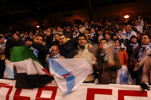 Ambiente en Riazor