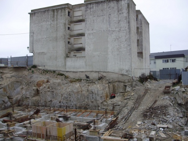 A destrución do castro de San Cibrao: verán de 2008