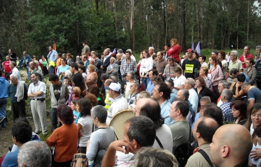 Marcha en Salcedo (28 de xuño de 2009)